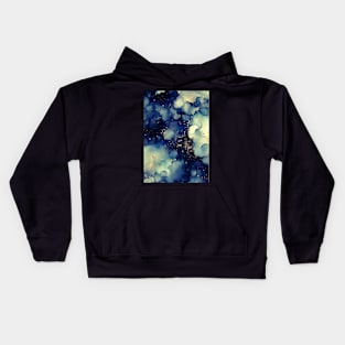 Magical night sky Kids Hoodie